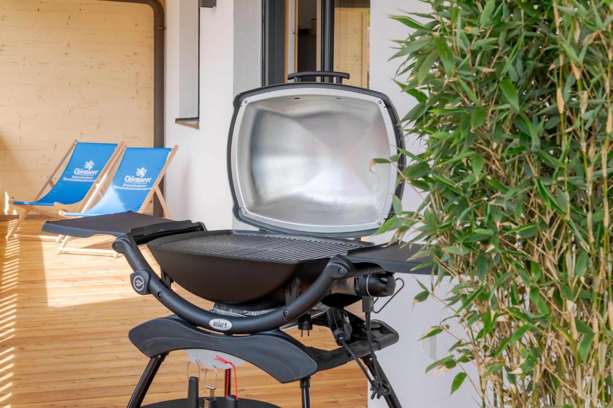 Fenjoy: Ferienapartment In Neubau / Balkon / Bbq Bernau am Chiemsee Exterior foto